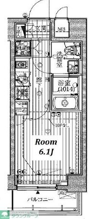 プレール・ドゥーク銀座EASTIIIの物件間取画像